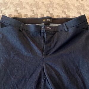 Lee Women's Dark Blue Trousers